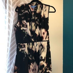 Simply Vera Wang sleeveless multi color dress
